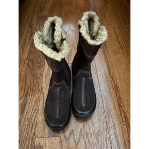 Clarks Fur Lined Boots Size 5M